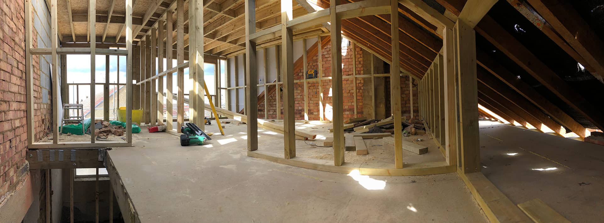 Renovering af loft og tag